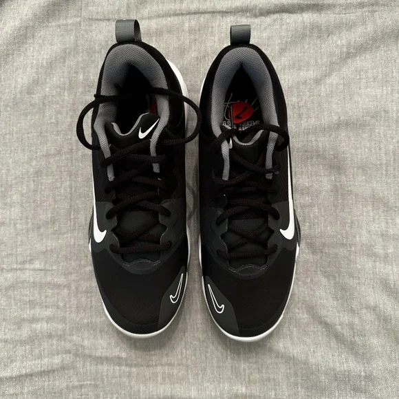 Nike Force Zoom Trout 9 Pro Men's Size 7 Baseball Cleats Black Low FB2907-001 - Picture 2 of 12